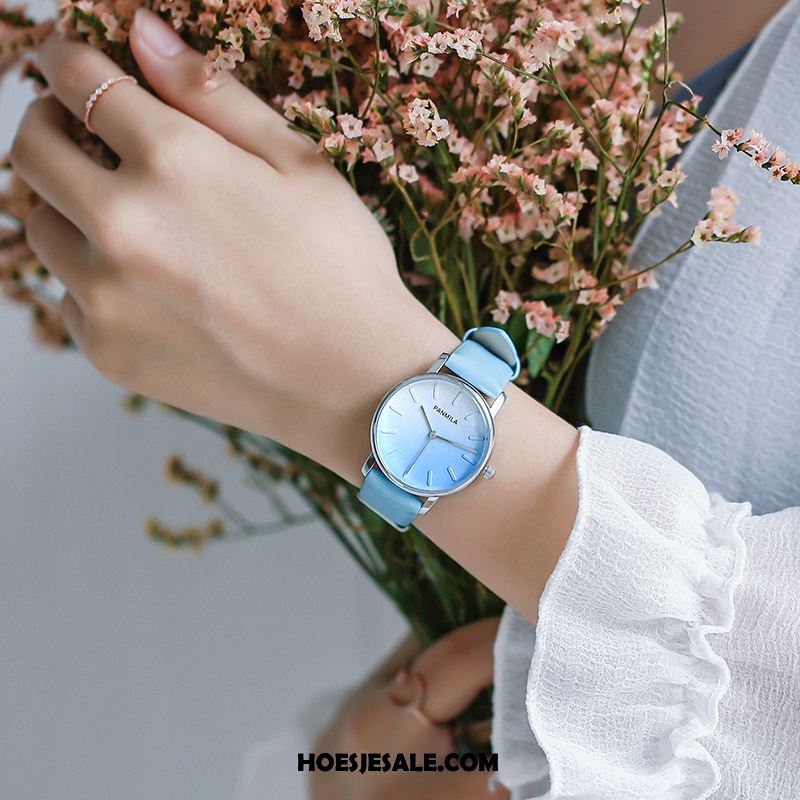 Horloges Dames Vrouwen Vers Bloemen Riem Mode Goedkoop