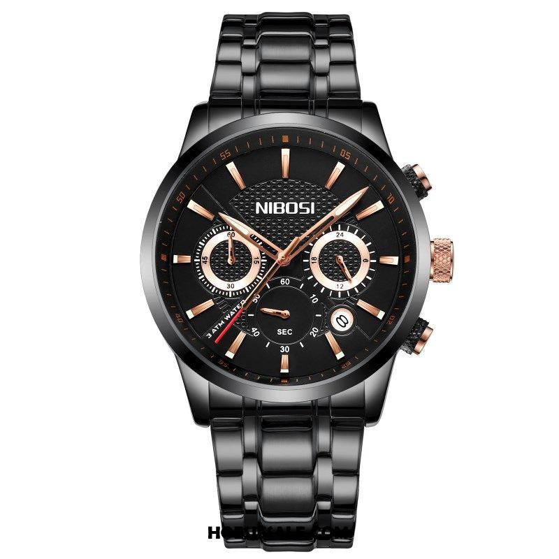 Horloges Heren Mesh Mannen Mode Groot Nieuw Sale