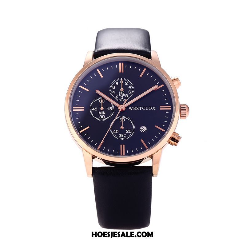 Horloges Heren Quartz Horloge Eenvoudig Mannen Sport Waterdicht Kopen