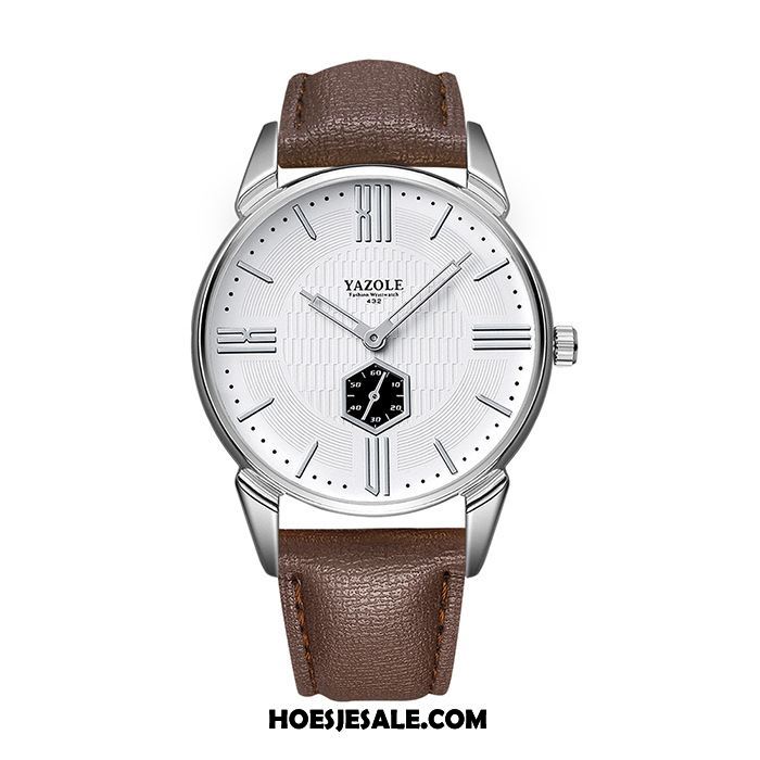 Horloges Heren Riem High End Quartz Horloge Trend Klassiek Kopen