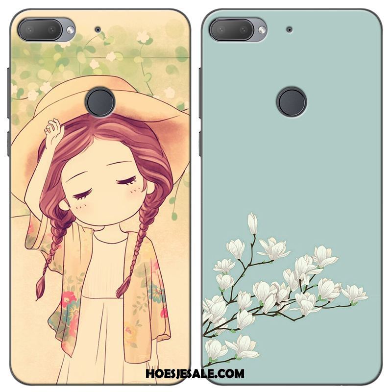 Htc Desire 12+ Hoesje Anti-fall Hoes Kunst Mobiele Telefoon Zacht Online