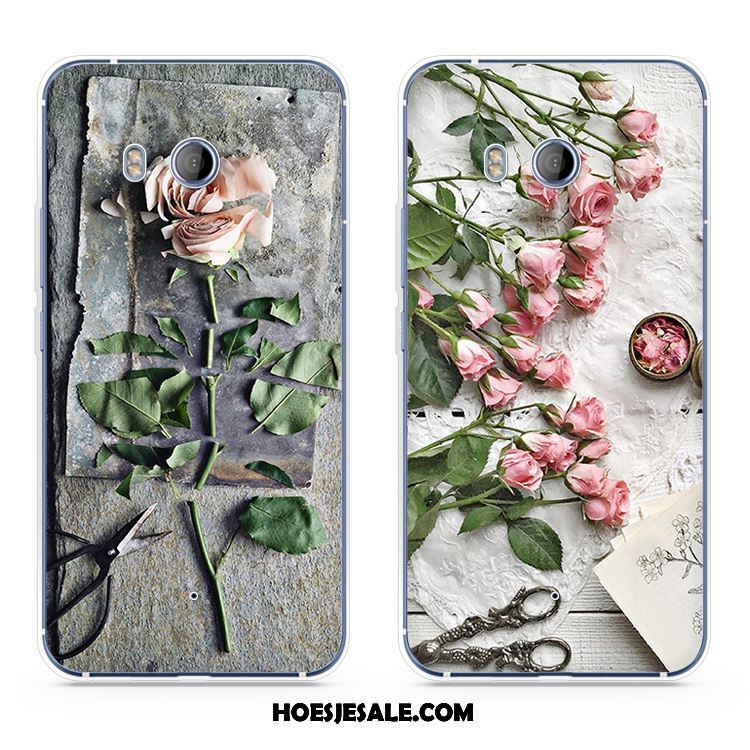 Htc U11 Hoesje Grijs Mobiele Telefoon Roze Scheppend Trend Winkel