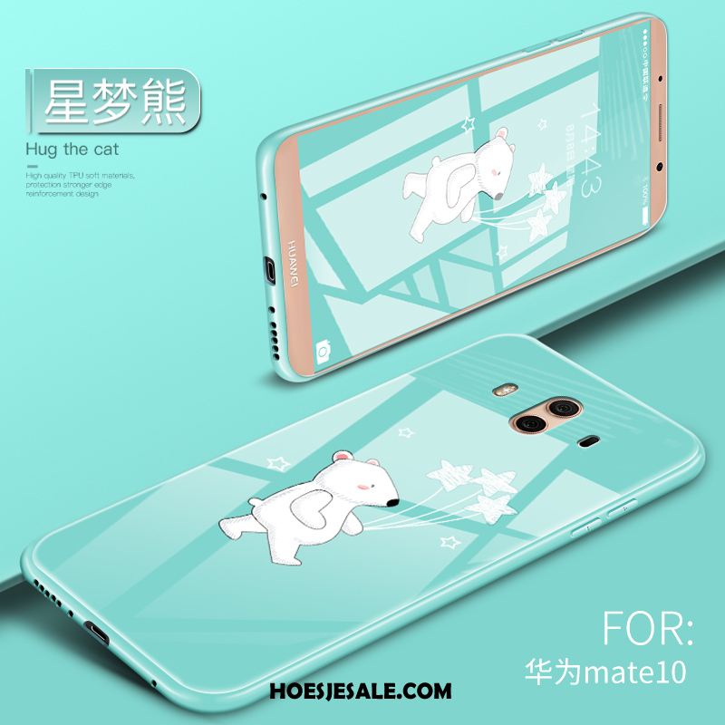 Huawei Mate 10 Hoesje Groen Glas Mobiele Telefoon Kopen