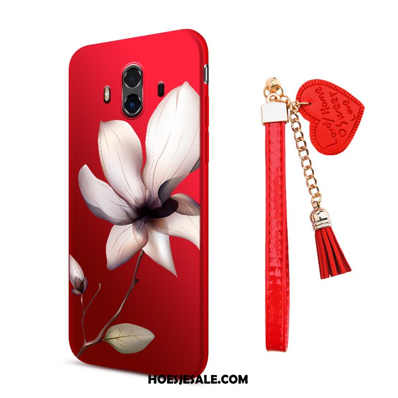 Huawei Mate 10 Hoesje Trend Rood Mobiele Telefoon All Inclusive Anti-fall Goedkoop