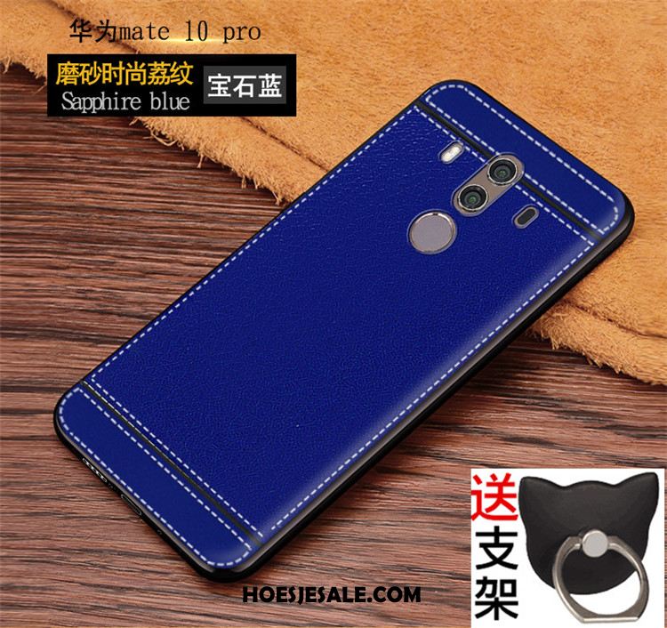 Huawei Mate 10 Pro Hoesje Blauw Mobiele Telefoon Edelsteen Zacht Siliconen Online