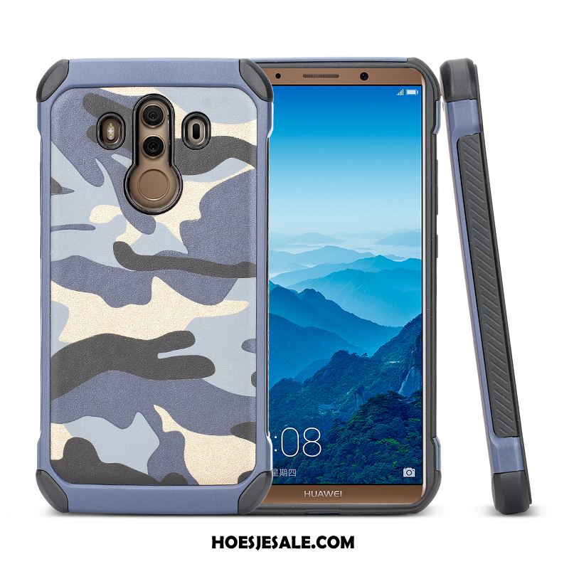 Huawei Mate 10 Pro Hoesje Camouflage Mobiele Telefoon Anti-fall All Inclusive Siliconen Winkel