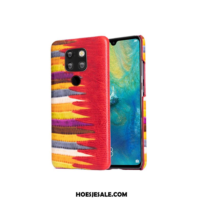 Huawei Mate 20 Hoesje High End Rood Mode Kwaliteit Anti-fall Korting