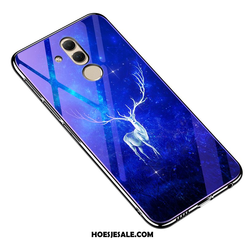 Huawei Mate 20 Lite Hoesje Hoes Glas Trend Bescherming Anti-fall Sale