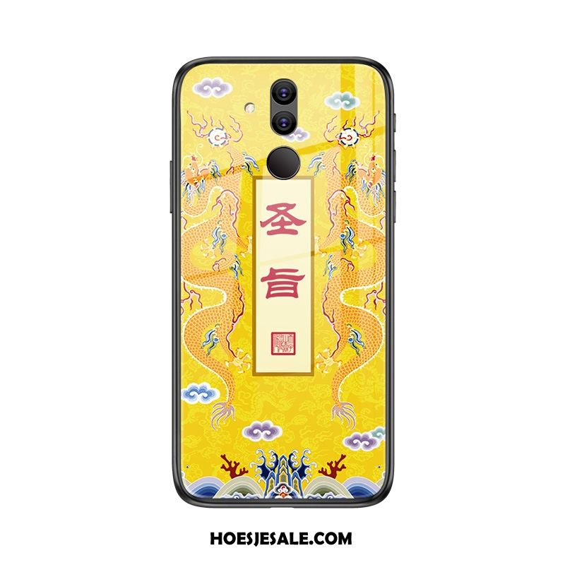 Huawei Mate 20 Lite Hoesje Siliconen Glas Chinese Stijl Mobiele Telefoon Hoes Aanbiedingen