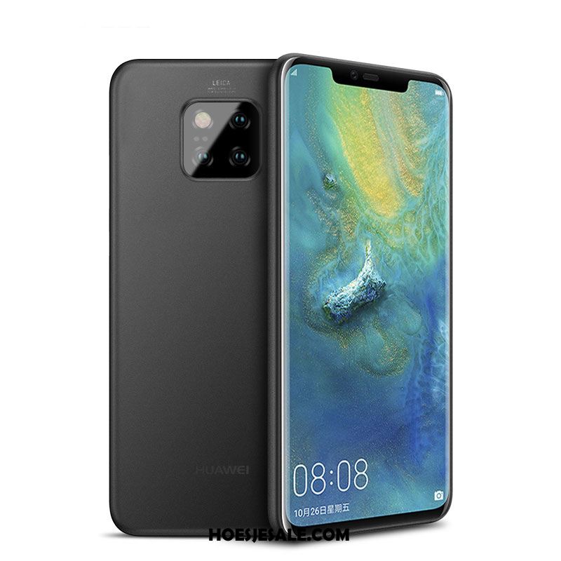 Huawei Mate 20 Pro Hoesje Dun Hoes Siliconen Zwart Trend Aanbiedingen