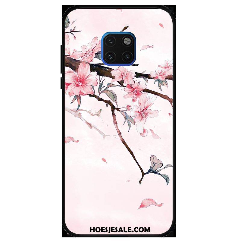 Huawei Mate 20 Pro Hoesje Geschilderd Bescherming Hoes Roze Mobiele Telefoon Sale