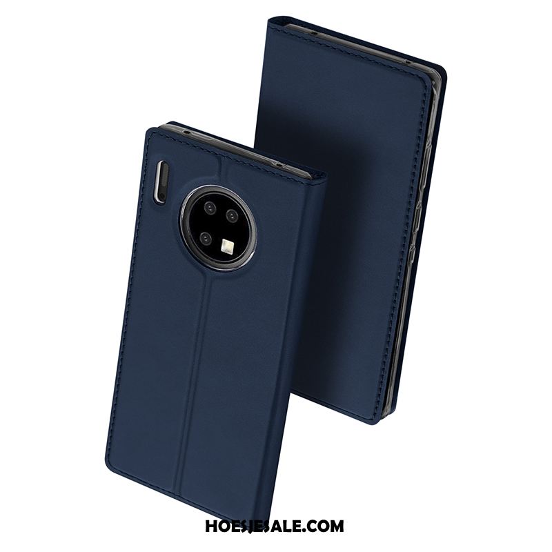 Huawei Mate 30 Hoesje All Inclusive Blauw Nieuw Folio Bedrijf Sale