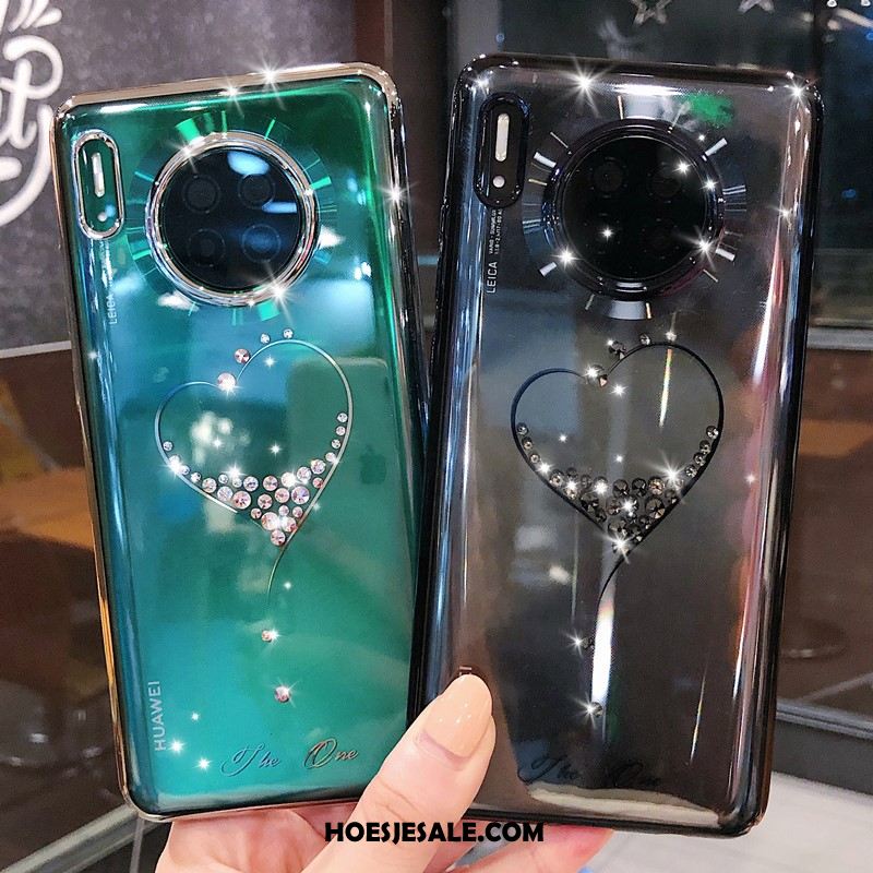 Huawei Mate 30 Hoesje Groen Hard Nieuw Doorzichtig Scheppend Kopen