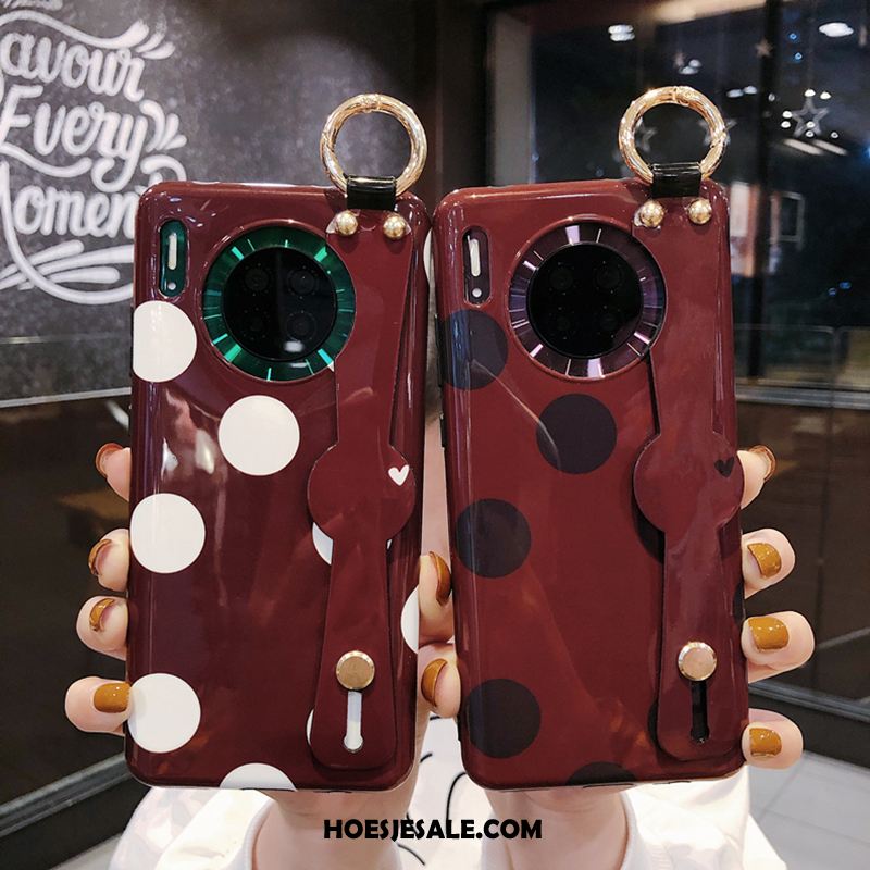 Huawei Mate 30 Pro Hoesje Antislip Rood Hoes Nieuw Mobiele Telefoon Sale