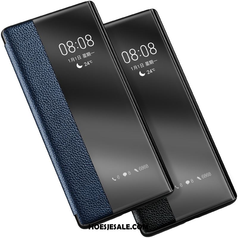 Huawei Mate 30 Pro Hoesje Trendy Merk Mobiele Telefoon All Inclusive Leren Etui Bescherming Online