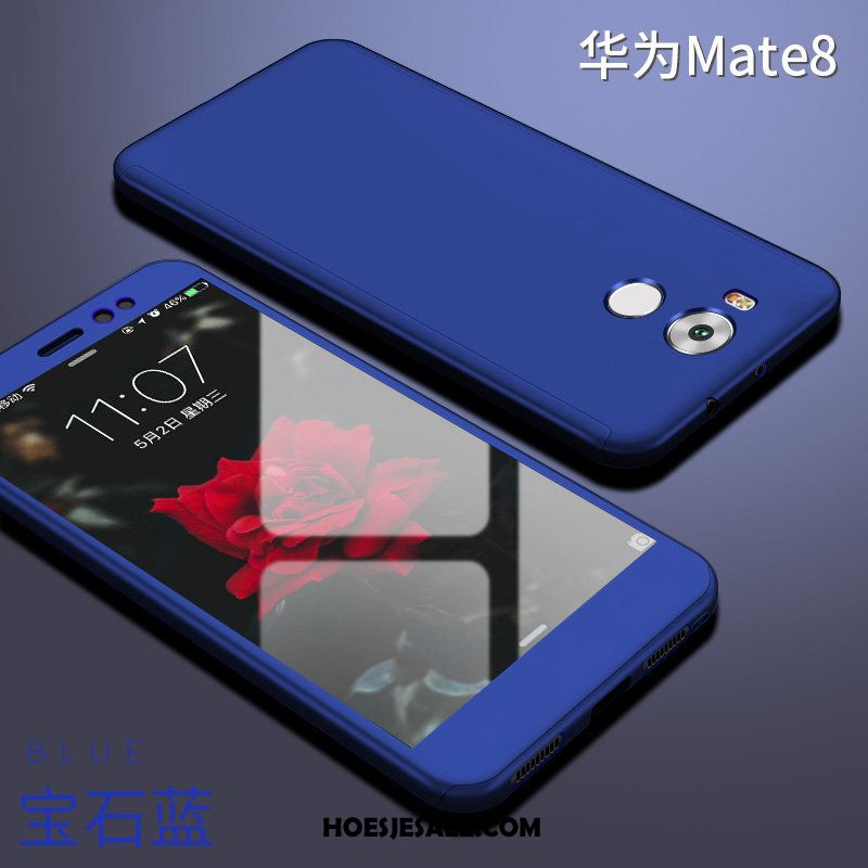 Huawei Mate 8 Hoesje Blauw Hoes Schrobben Anti-fall All Inclusive Goedkoop