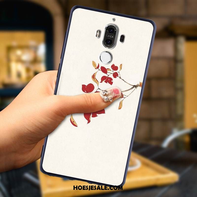 Huawei Mate 9 Hoesje Wit Mobiele Telefoon Hoes Zacht Hanger Sale