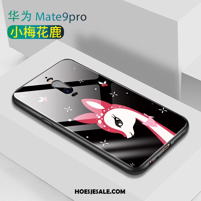 Huawei Mate 9 Pro Hoesje Ondersteuning Hoes Zwart Anti-fall Bescherming Kopen