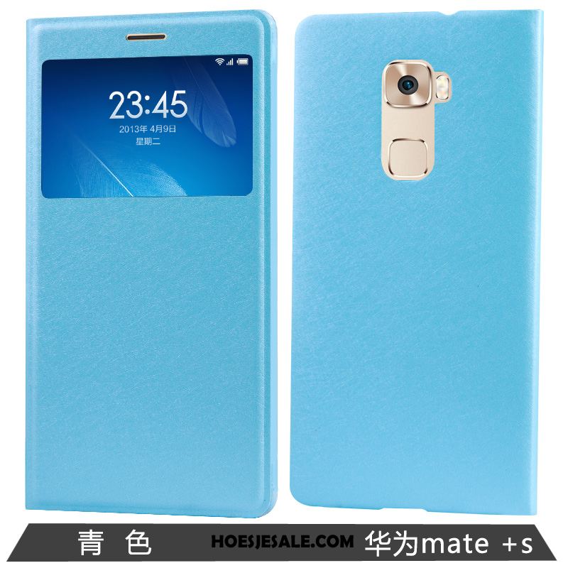 Huawei Mate S Hoesje All Inclusive Hoes Hard Anti-fall Blauw Online