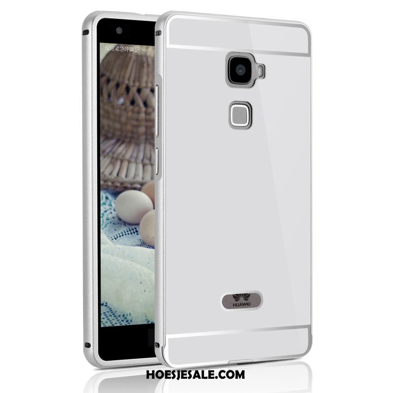 Huawei Mate S Hoesje Luxe Hoes Mobiele Telefoon Hard Wit Sale