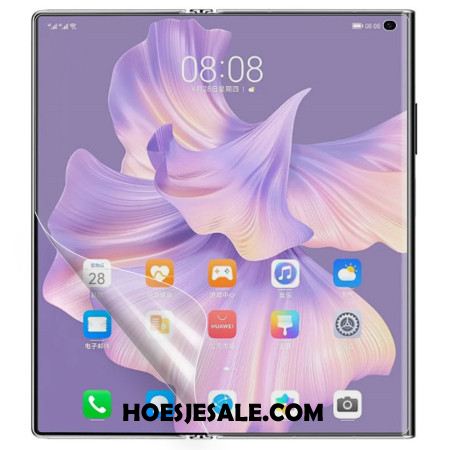 Huawei Mate XS 2 Ultratransparante Siliconen Schermbeschermer
