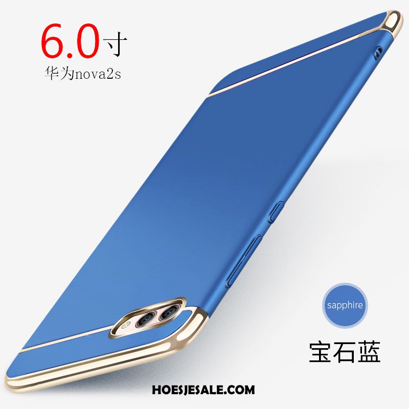 Huawei Nova 2s Hoesje Anti-fall Blauw Hoes Europa Lovers Sale