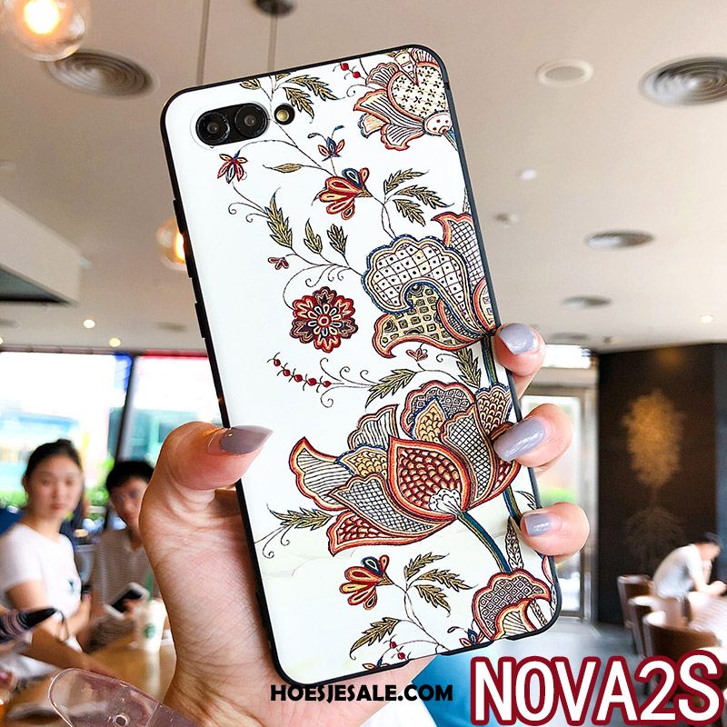 Huawei Nova 2s Hoesje Ring Trendy Merk Zacht All Inclusive Anti-fall Kopen