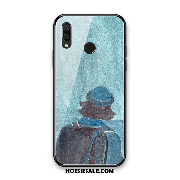 Huawei Nova 3 Hoesje Eenvoudige Mini Lovers Hemming Mooie Goedkoop