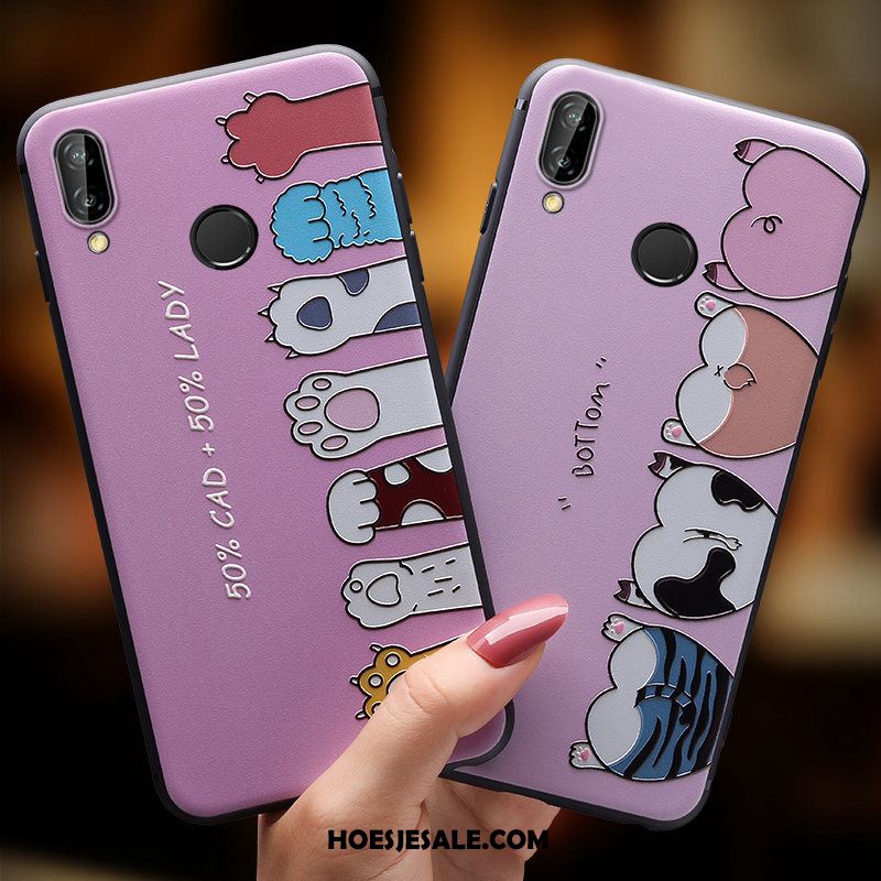 Huawei Nova 3 Hoesje Trendy Merk Anti-fall Zacht Scheppend Hoes Goedkoop