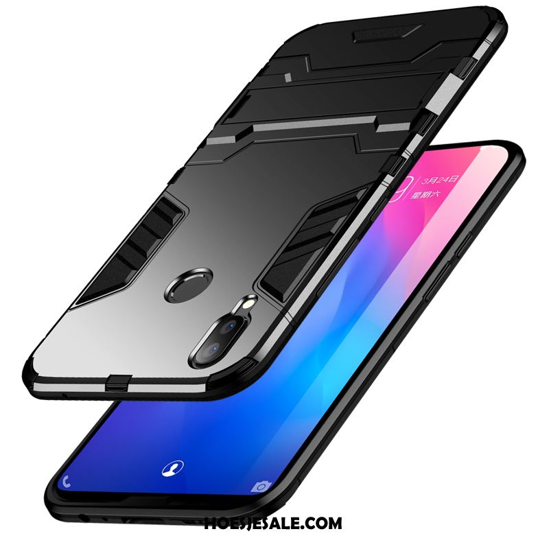 Huawei Nova 3e Hoesje All Inclusive Hard Scheppend Zwart Bescherming Korting