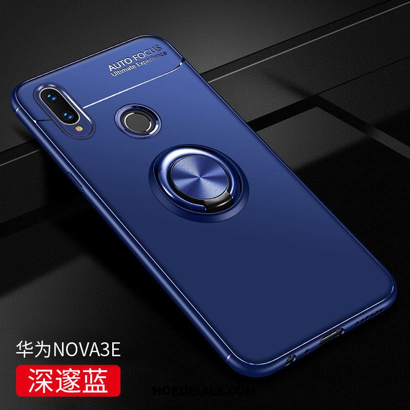 Huawei Nova 3e Hoesje Bescherming Anti-fall Nieuw Blauw Hoes Online