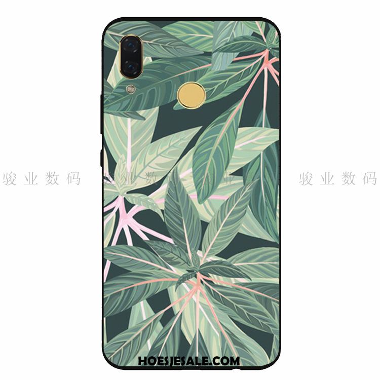 Huawei Nova 3i Hoesje Kunst Bescherming Plant Groen Mobiele Telefoon Online