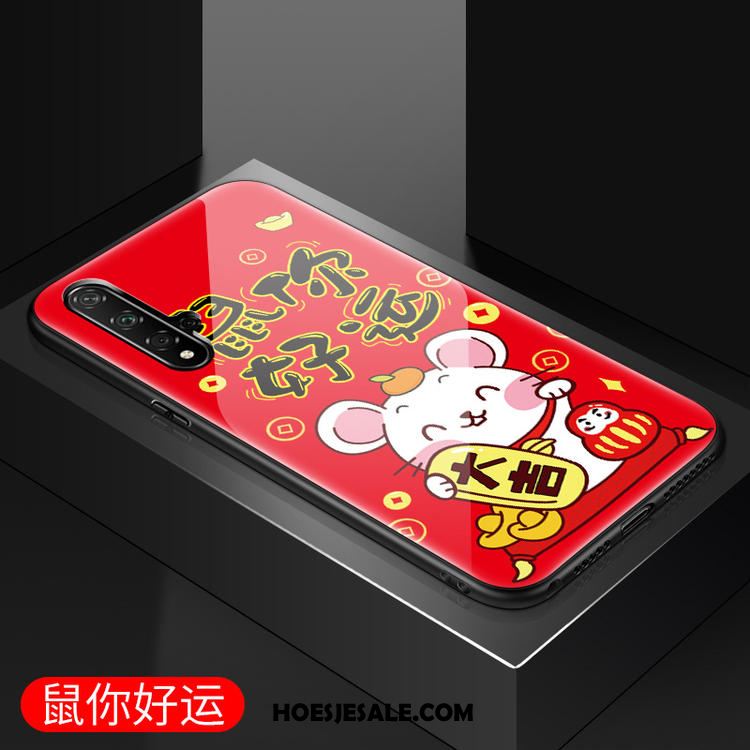 Huawei Nova 5t Hoesje Nieuw Rood Feestelijkheid Mobiele Telefoon Rat Kopen