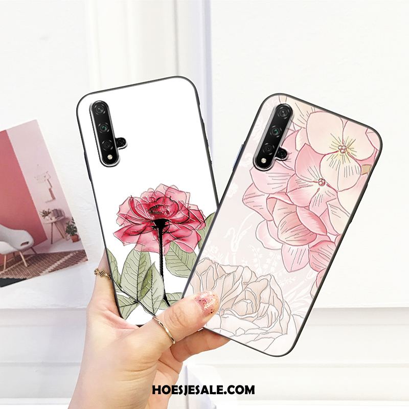 Huawei Nova 5t Hoesje Schrobben Zacht Anti-fall All Inclusive Mooie Goedkoop