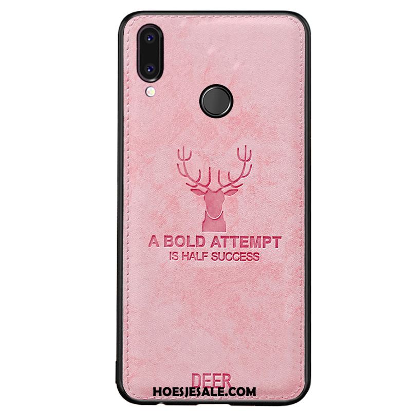 Huawei P Smart 2019 Hoesje Hoes Persoonlijk Mobiele Telefoon Trendy Merk Roze Sale