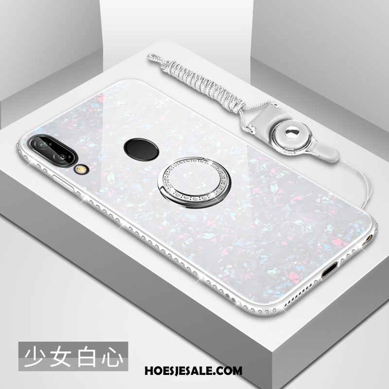 Huawei P Smart 2019 Hoesje Jeugd Anti-fall Wit Glas Hoes Kopen