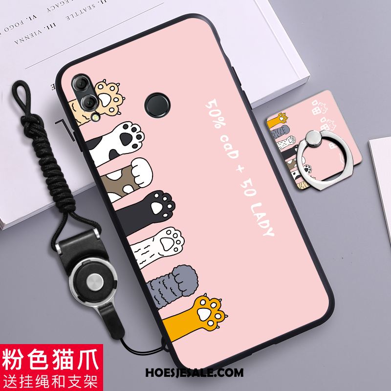 Huawei P Smart Z Hoesje Spotprent Persoonlijk Mobiele Telefoon Roze Goedkoop