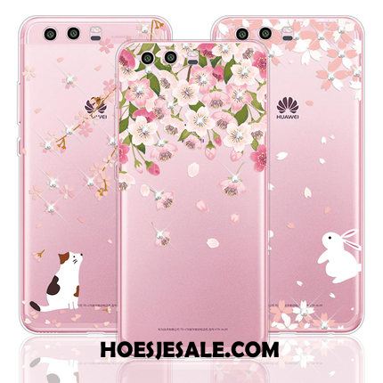 Huawei P10 Hoesje Met Strass Zacht Siliconen Hoes Mobiele Telefoon Korting