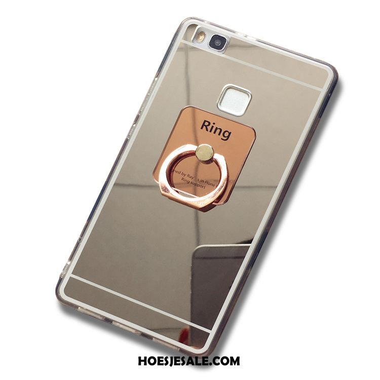 Huawei P10 Lite Hoesje Siliconen Mobiele Telefoon Hoes Scheppend Zilver Goedkoop