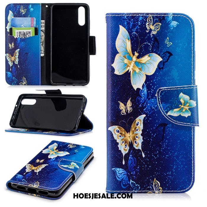 Huawei P20 Hoesje Anti-fall All Inclusive Mobiele Telefoon Clamshell Leren Etui Sale