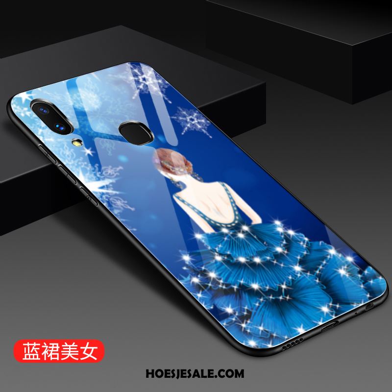 Huawei P20 Lite Hoesje Mobiele Telefoon Hoes Spiegel Siliconen Trendy Merk