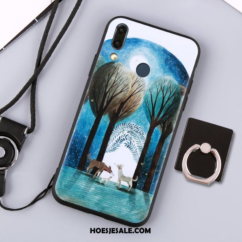Huawei P20 Lite Hoesje Mobiele Telefoon Ring Hoes Anti-fall Jeugd Sale