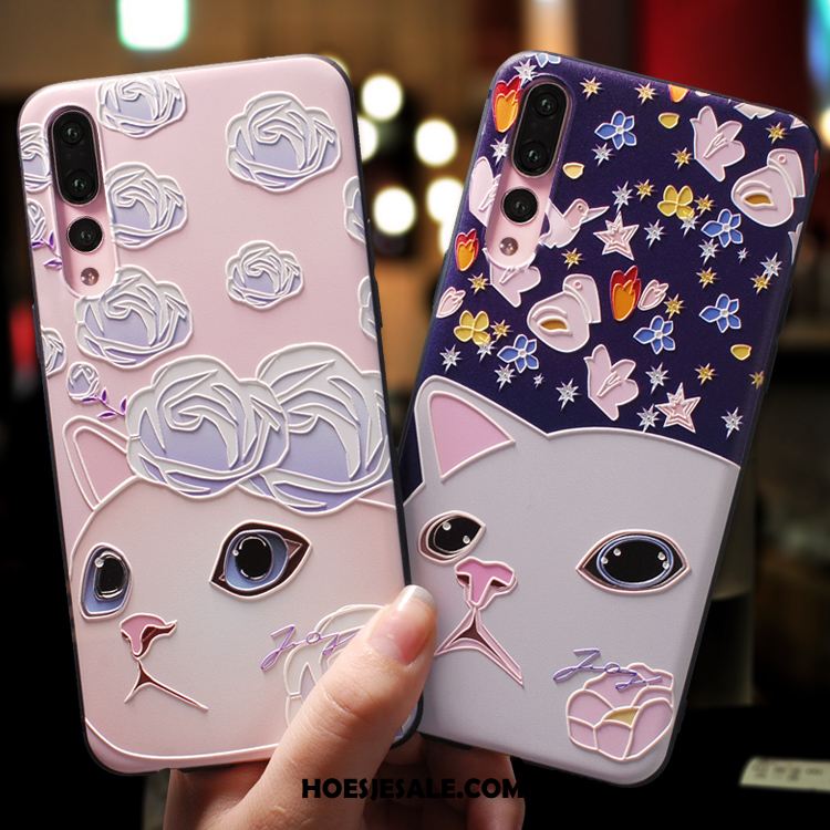 Huawei P20 Pro Hoesje Schrobben Scheppend Trendy Merk Siliconen Mobiele Telefoon Kopen