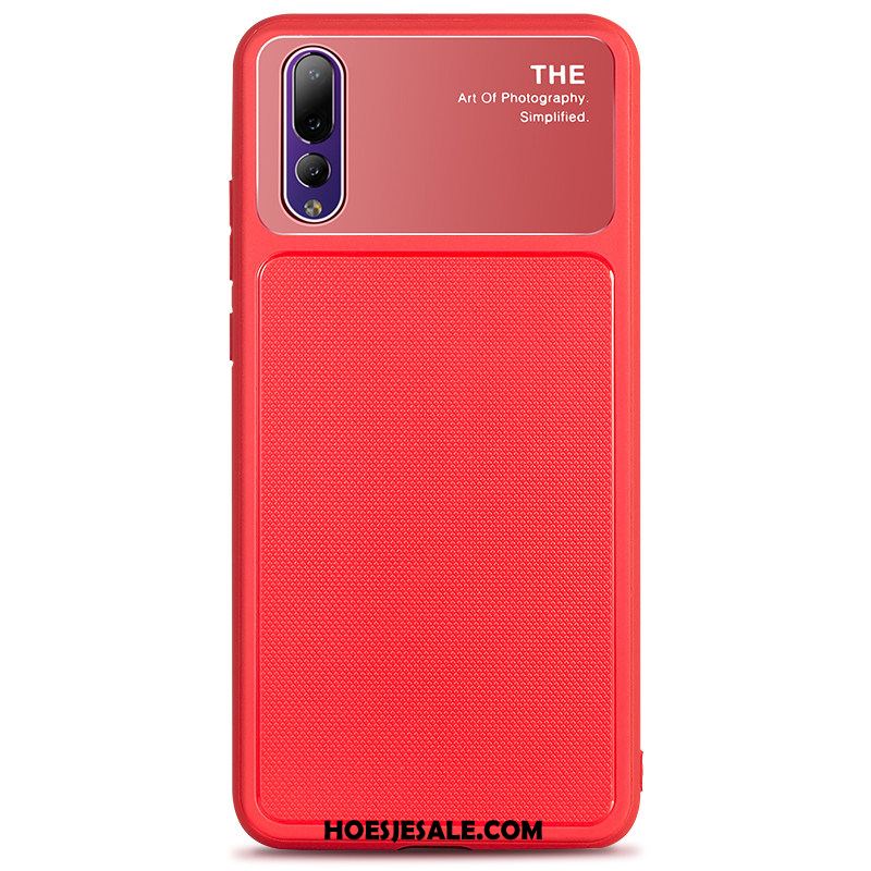 Huawei P20 Pro Hoesje Trend Mobiele Telefoon Hoes Rood Bescherming Online