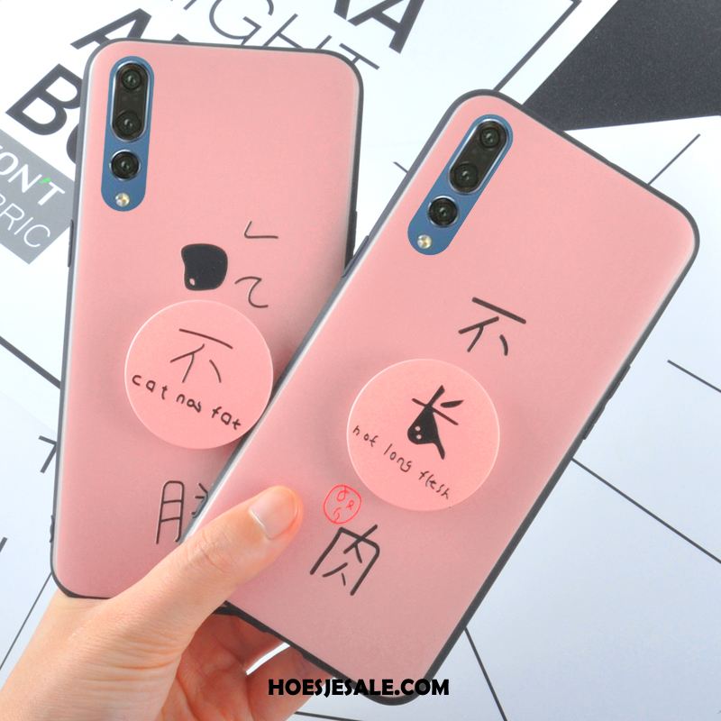 Huawei P20 Pro Hoesje Zacht Ondersteuning Schrobben Hoes Bescherming Goedkoop