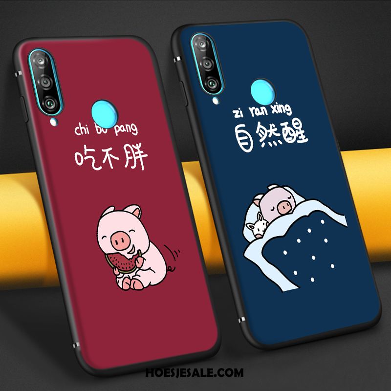 Huawei P30 Lite Hoesje Scheppend Lovers Anti-fall Schrobben Nieuw Korting