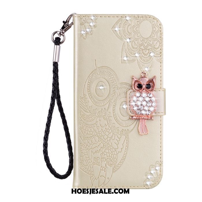 Huawei P30 Pro Hoesje Mobiele Telefoon Anti-fall Goud All Inclusive Met Strass Goedkoop