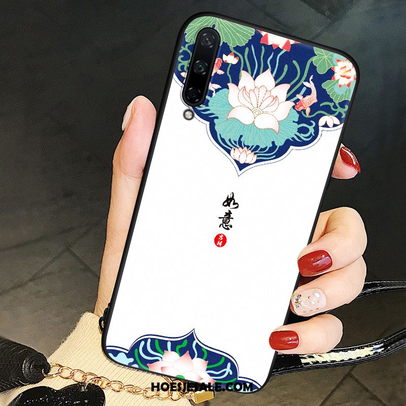 Huawei P40 Lite E Hoesje Scheppend Persoonlijk Anti-fall Vintage Siliconen Kopen