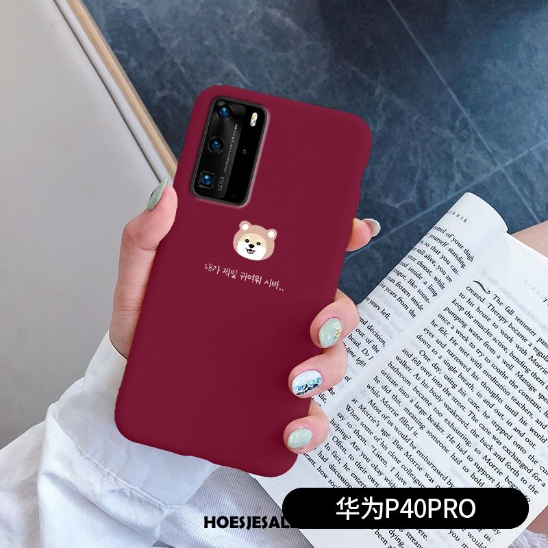 Huawei P40 Pro Hoesje Lovers Hoes Anti-fall Bescherming Zacht Goedkoop