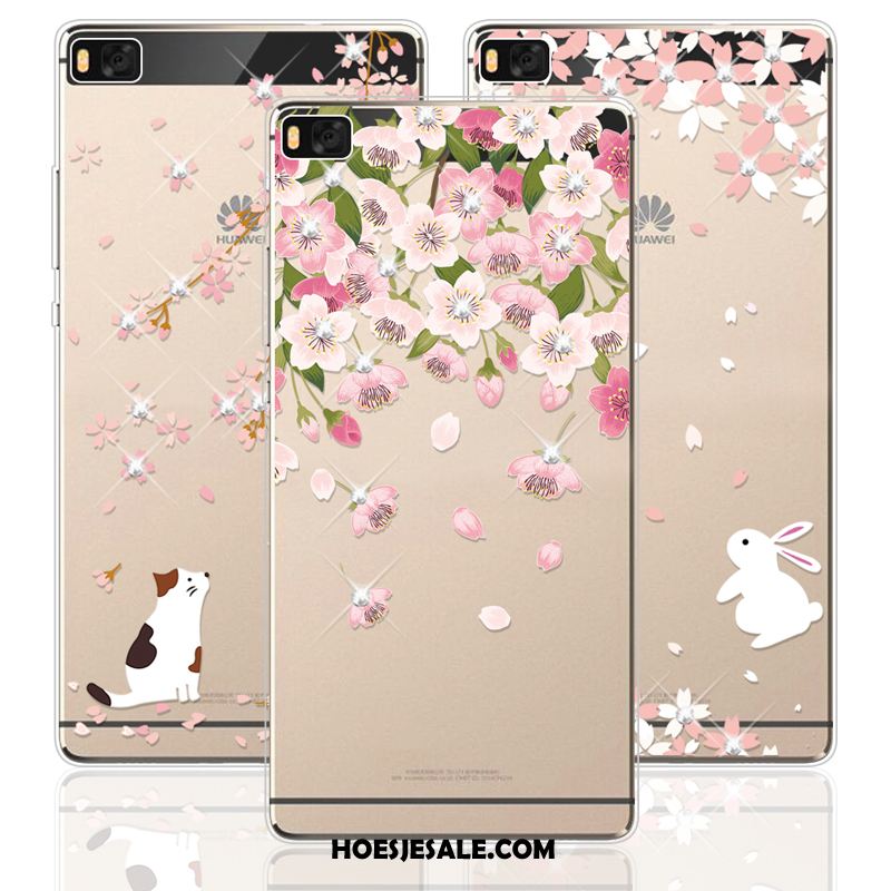 Huawei P8 Hoesje Doorzichtig Zacht Bescherming All Inclusive Hoes Korting